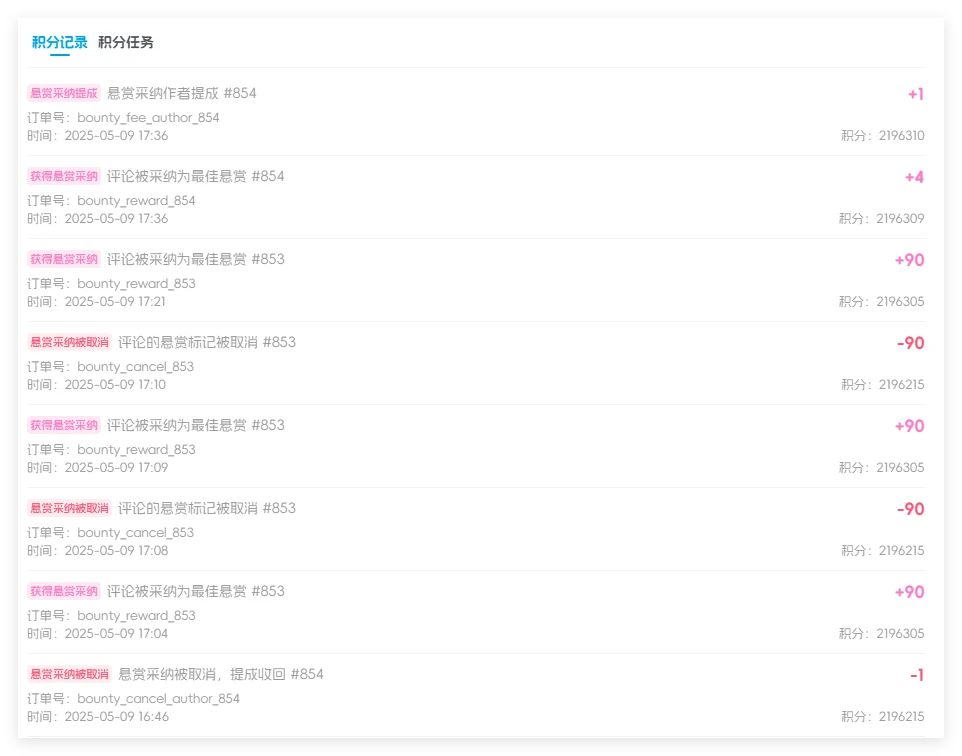 WordPress插件 – 子比悬赏插件开源版