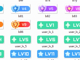 7b2美化-一批好看的等级图标