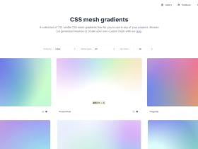 CSS 渐变样式生成工具-MSHR